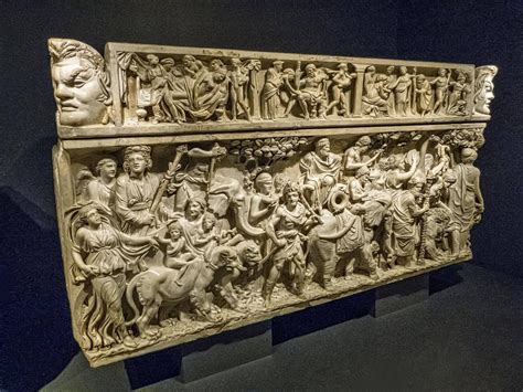 Sarcophagus with Scenes from Dionysus' Life! – A Journey into the World of Roman Paganism through the Eyes of a Skilled Craftsman